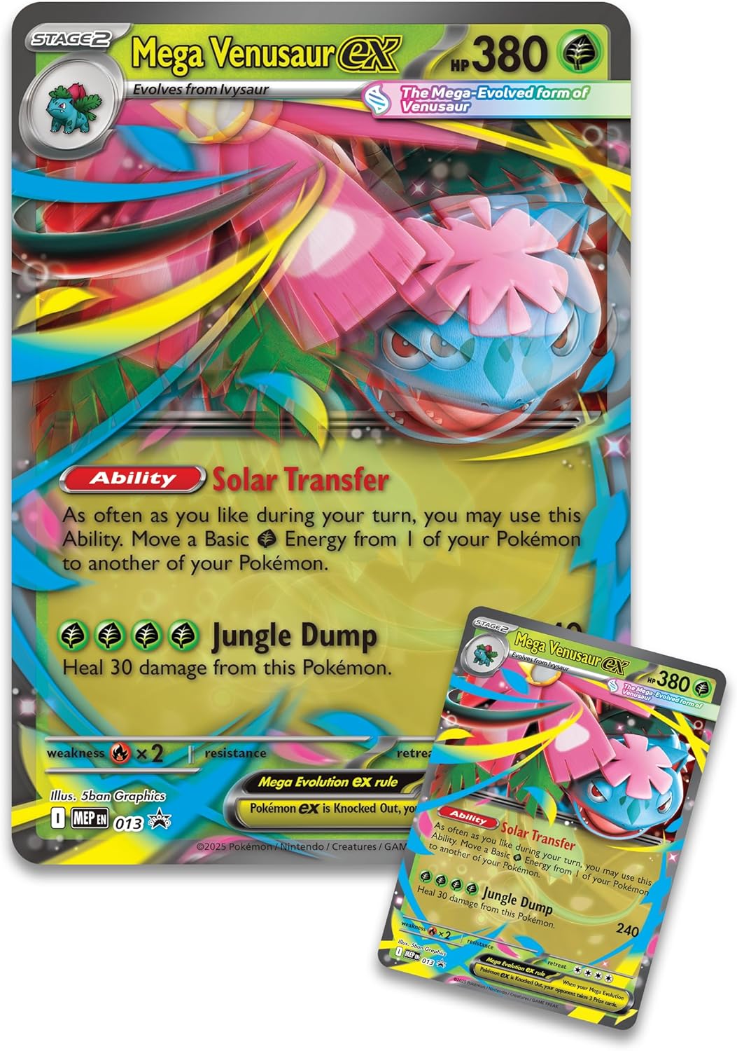 Pokémon TCG: Mega Venusaur ex Premium Collection Box (INGLES)