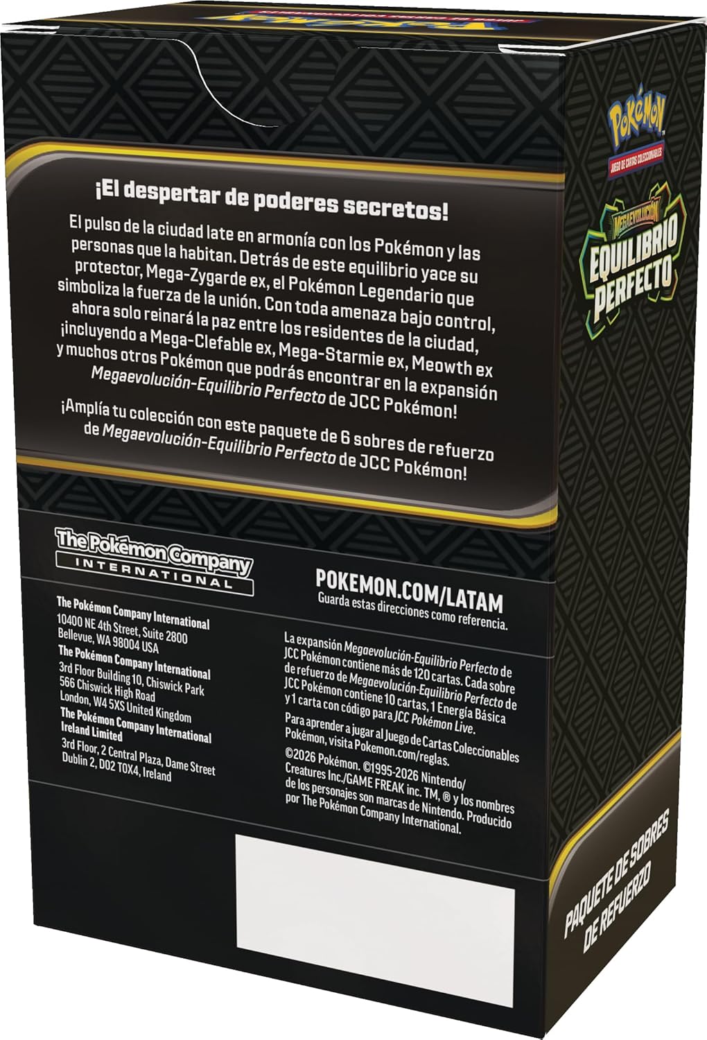 Pokémon TCG: Mega Evolution—Perfect Order Booster Bundle (ESPAÑOL)
