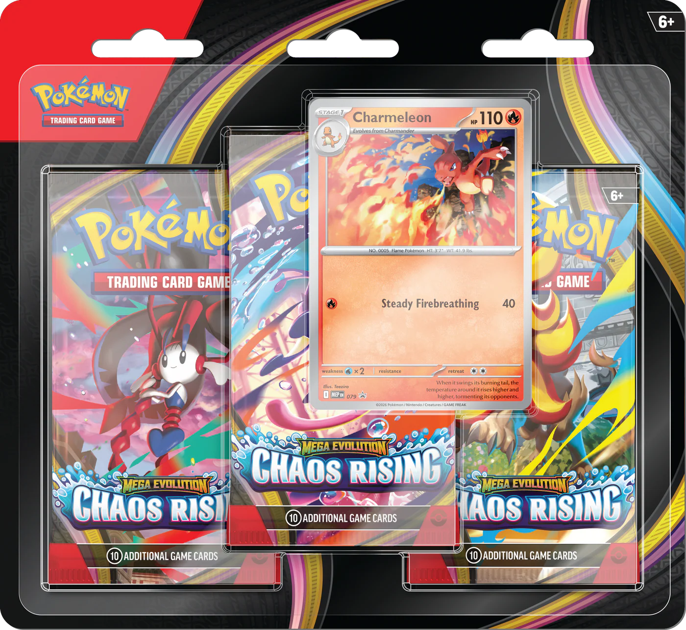 CHAOS RISING - 3-PACK BLISTER (INGLÉS)