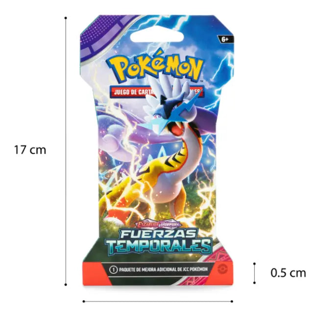 Pokémon Tcg: Fuerzas Temporales Sleeved Booster Pack (ESPAÑOL)