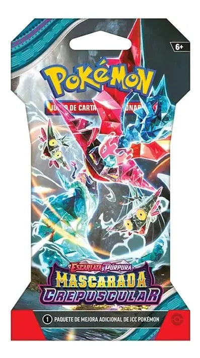 Pokémon Tcg: Mascarada Crepuscular Sleeved Booster Pack (ESPAÑOL)