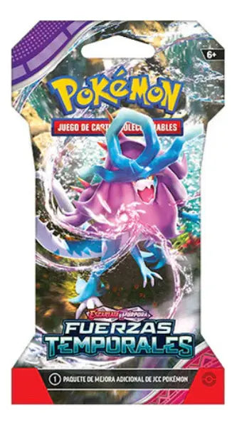 Pokémon Tcg: Fuerzas Temporales Sleeved Booster Pack (ESPAÑOL)