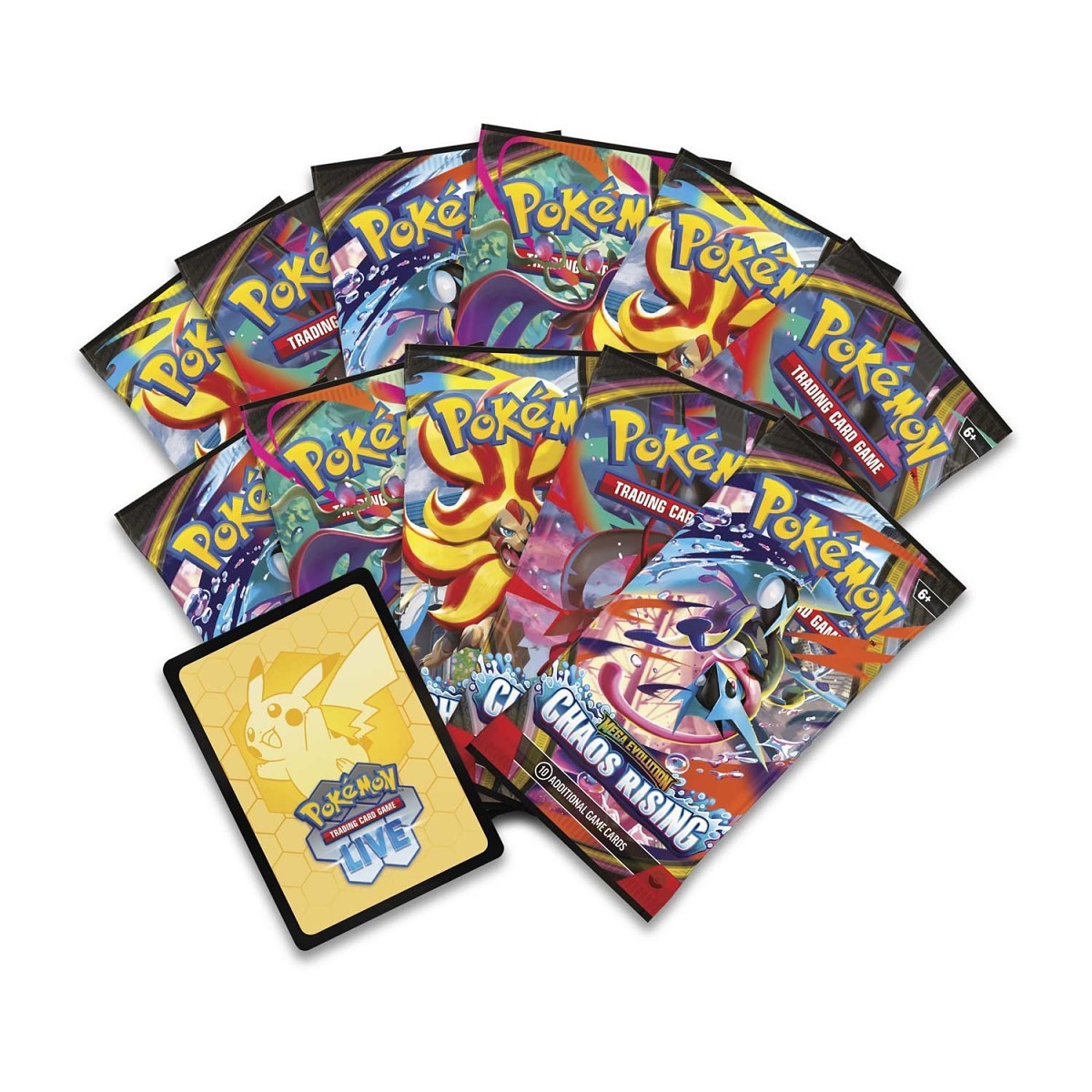 Pokémon TCG: Mega Evolution—Chaos Rising Elite Trainer Box inglés