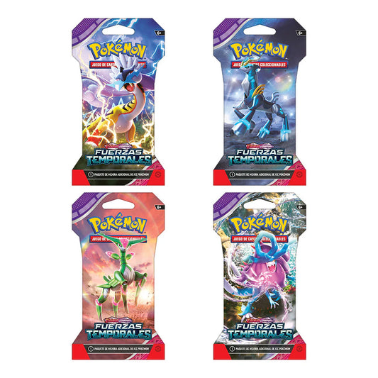 Pokémon Tcg: Fuerzas Temporales Sleeved Booster Pack (ESPAÑOL)