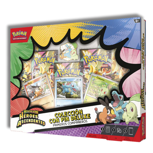 Colección de Pines de Lujo Pokémon TCG Mega Evolution Ascended Heroes (ESPAÑOL)