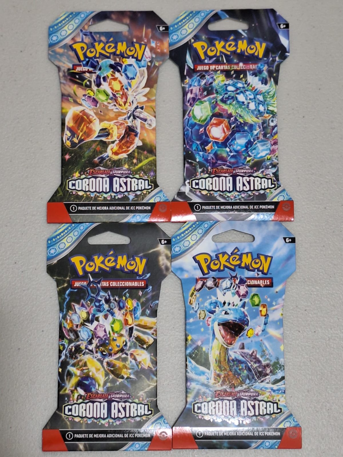 Pokémon Tcg: Corona Astral Sleeved Booster Pack (ESPAÑOL)