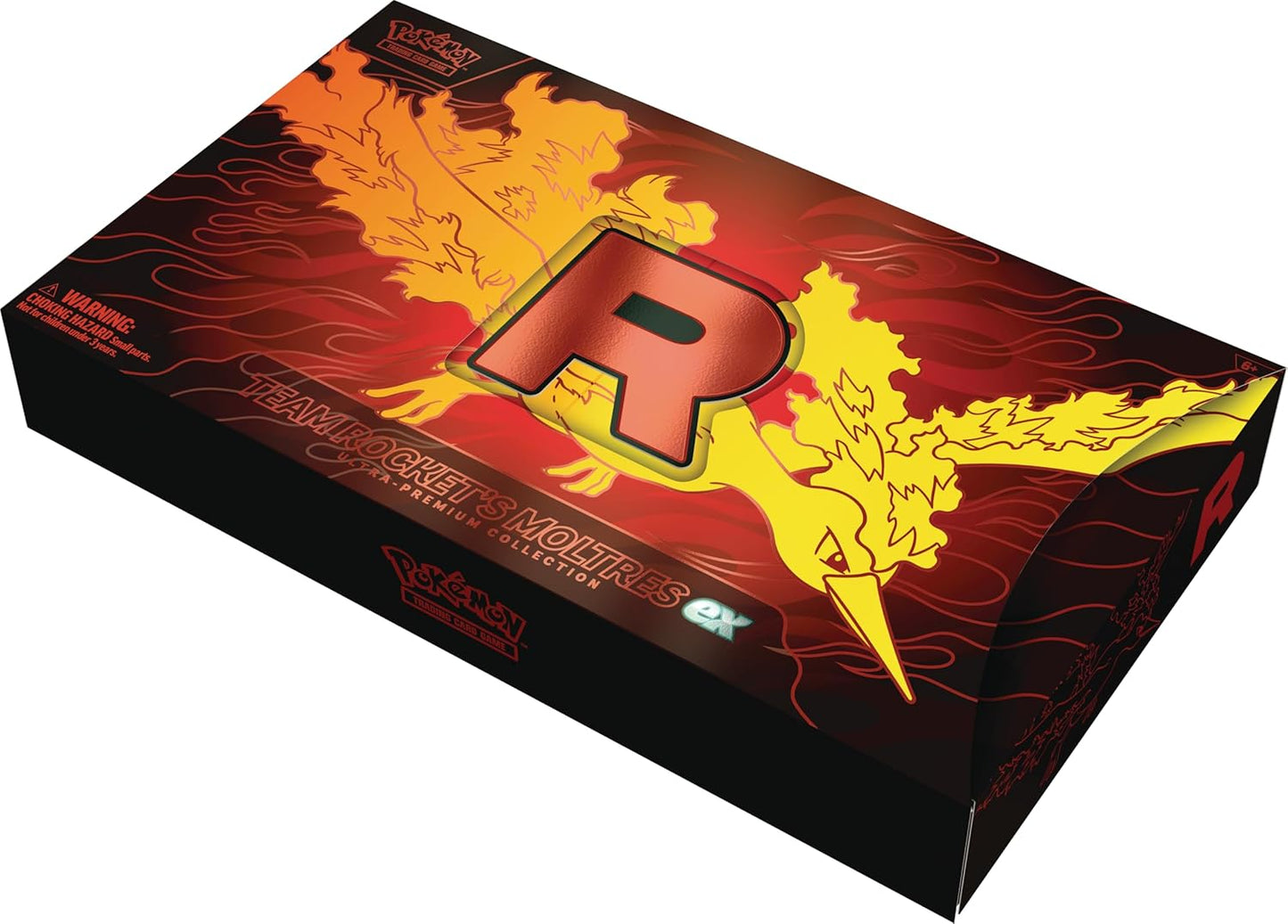 Team Rocket’s Moltres ex Ultra-Premium Collection INGLES